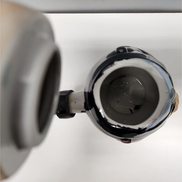 M.S.R. Imports Policeman Mug, Ceramic, Pewter Lid, Hand Painted, 8.25" Vintage - Picture 14 of 16